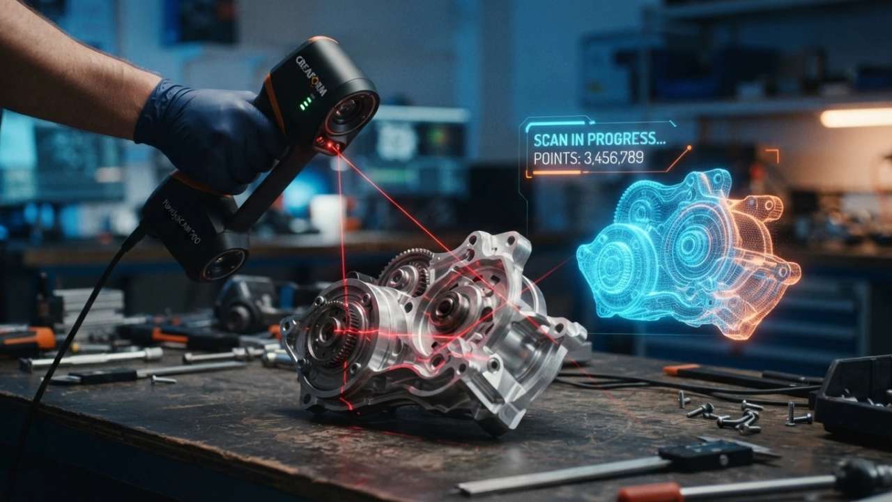 مقایسه بین برندهای creality و revopoint 