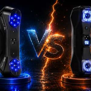 مقایسه اسکنرهای Revopoint MetroX Pro و Creality Raptor Pro 